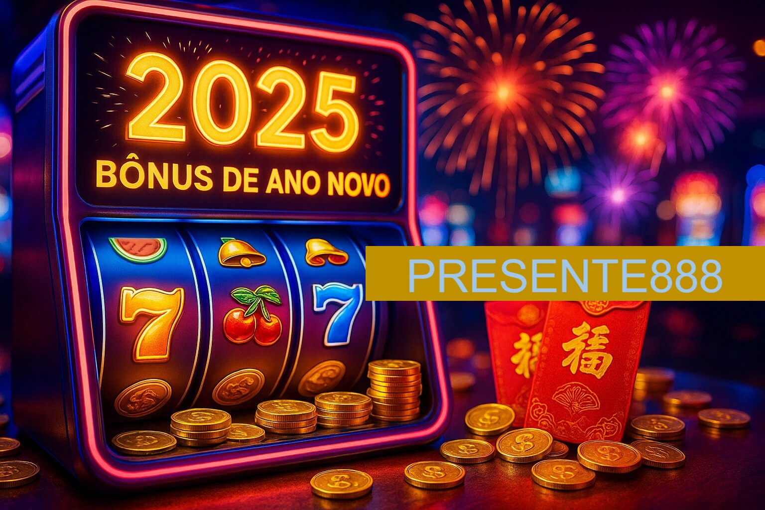 Promoções de Ano Novo no PRESENTE888